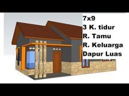 Sketsa rumah minmalis oleh lars frank nielsen architect [credit: Rumah Minimalis 3 Kamar Tidur Youtube Di 2021 Rumah Minimalis Denah Rumah Pedesaan Rumah