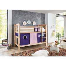 Wir geben das set an, welches auf dem letzten foto zu sehen ist: Vorhangset Mit Turm Fur Spielbetten Rosa Violett Relita Mytoys