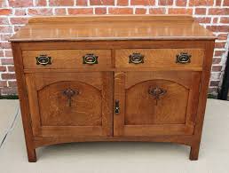 This famous liberty's oak dresser was designed by leonard wyburd for liberty's & co, london circa 1900. Oak Arts And Crafts Sideboard 253847 Sellingantiques Co Uk