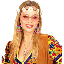 Egli simula quindi la sua uscita dall'organizzazione e, nel luogo designato per lo scambio a green bit, affronta e sconfigge law insieme all'ammiraglio fujitora. Set Costume Hippy Con Bandana Orecchini E Occhiali Accessori Per Capelli Stile Figli Dei Fiori Outfit Anni 60 Decorazione Costume Da Donna Stile Anni Sessanta Ornamento Moda Donna Flower Power