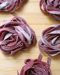 Barilla blue box spaghetti pasta, 16 oz. Beetroot Tagliatelle Cooking Carafes