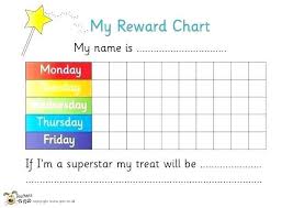 classroom reward chart template enewspaper club