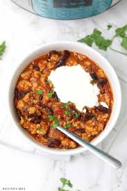 Let the ground turkey simmer for about two minutes, stirring occasionally, just to lightly brown it. Instant Pot Turkey Chili Pressure Cooker Turkey Chili Recipe Vibes