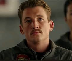 Is there significance to Maverick's dress whites in Top Gun?