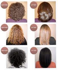 relaxer permed hairstyles smoothing treatment hair styles