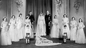 With them in the back row, left to right: Queen And Prince Philip Mark 73rd Wedding Anniversary With New Photo Bbc News