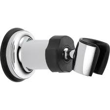 Delta Adjustable Wall Mount For Hand Shower In Chrome U4005 Pk With Images Shower Holder Delta Faucets Hand Shower