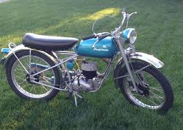 Image result for Blue 1957 Motorcycle