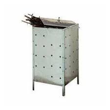 Incinerateur De Jardin Galvanise 100l Oogarden