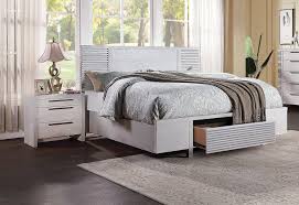 Starting with just the right bed, city furniture sets the tone for your relaxing sanctuary. Buy Acme Aromas 28110q Queen Storage Bedroom Set 3 Pcs In Light Gray Wash Oak White Oak Online
