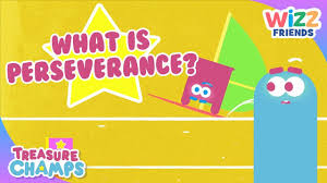 Teach growth mindset with picture books about perseverance and determination for kids. Treasure Champs What Is Perseverance Cartoons For Kids Wizz Friends Youtube