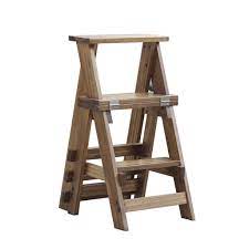 Maybe you would like to learn more about one of these? Amazon Com Multifunction Home Small Ladder Dual Use Folding Ladder Stool 3 Storey Wooden Ladder Furniture Color A Furniture Decor