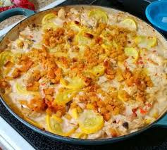 Chicken Yellow Squash Casserole Recipe Food Com Recipe Chicken And Yellow Squash Recipe Healthy Squash Recipes Yellow Squash Recipes