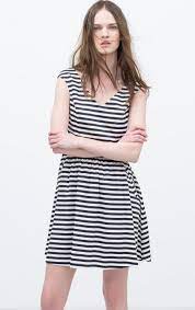 cizgili cep detayli yazlik zara elbise modelleri kadinlive com elbise modelleri moda stilleri kadin modasi