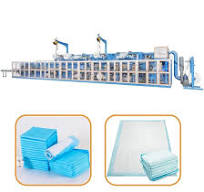 3 Layers Ultra-Thin Disposable Underpad Making Machine