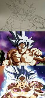 Goku Ultra Instinct Separate Images Pinned In My Dragon Ball Board Anime Dragon Ball Super Anime Dragon Ball Dragon Ball Art