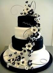 Plus Beaux Gateaux Modern Wedding Cake Black And White Wedding Cake White Wedding Cakes
