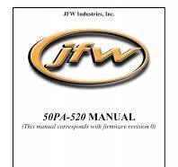 50PA-520 Manual (Rev 0) - JFW Industries