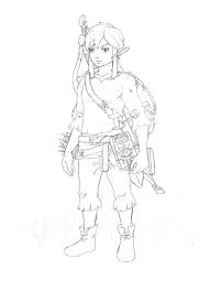 Facebook youtube pin interest instagram. How To Draw Zelda Breath Of The Wild Easy Novocom Top