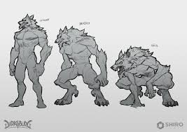 Artstation Varag Darksburg Jeremy Vitry Concept Art Characters Concept Art Drawing Werewolf Art