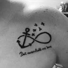 What does the anchor tattoo mean quora. Anchor Infinity Tattoo Tattooimages Biz