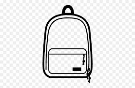 Black and white backpack clipart. Study Backpacks Eastpak Out Of Office Clipart Stunning Free Transparent Png Clipart Images Free Download
