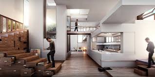 Architectural Interior Render By Notos Architectural Imagination Beautiful Houses Interior Staircase Design Creative Interior Design