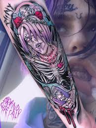 =tetyana's place to finish a tattoo she had started on him previously. Anime Girl Tattoo Artist Novocom Top