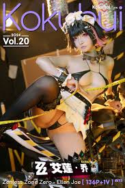 Yuuhui玉汇 (Kokuhui) cosplay Ellen Joe - Zenless Zone Zero 139 photos and 2  videos - Cosplaytele