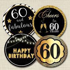 Get the best deals on anniversary cupcakes party cake toppers. 60th Birthday Cupcake Toppers Printable Cheers To Sixy Years Etsy Cupcake Toppers Printable Anniversary Cupcakes 50th Birthday Cupcakes