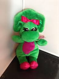 • press their tummies and hear them each sing the iconic i love you song in their own voice! Gund Barney Baby Bop Dinosaur Green Purple Plush Bean Bag 7 Toy 1997 With Tags 1736319233