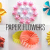 How to make paper flowers easy for kids. 3