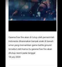Yang pasti diantarnya akun gg full skin email : Free Fire Ditutup Pemerintah Indonesia Spin Esports