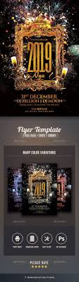 New Year Flyer Clubs Parties Events Flyer Free Graphic Design Newyear