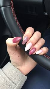 Acrylic Almond Nails Short Almond Nails Long Almond Nails 2019 Natural Almond Nails Matte Almond Nail Designs S Pink Nails Nail Colors Cute Acrylic Nails