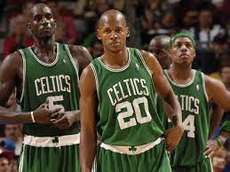 They are big, drab slabs of gray, anxiously hoping to soon be painted up in the signature colors of a team sponsor so they can stop looking like a misfit toy and start looking like to be clear, there were actually two garnett 3s. How Kevin Garnett And Paul Pierce Accidentally Created The Modern Nba Boston Celtics The Guardian
