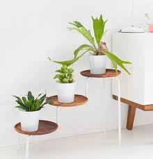 This indoor diy plant stand calls for a rounded timber to place the plants on. 36 Diy Plant Stand Ideas For Indoor And Outdoor Decoration