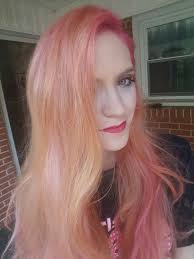 My Faded Hair Pastel Peach Coral Hair Pink And Orange Unicorn Hair Mermaid Hair Pretty Makeup Mua Faded Hair Coral Hair Mermaid Hair