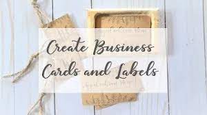 Choose from selection of business card templates and then proceed. How To Make Your Own Business Cards Make Cards And Labels For Your Business Youtube