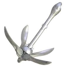 5lb Folding Grapnel Anchor Boat Accessories Kayak Accessories Kayak Anchor Trolley