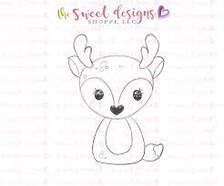 Baby Deer Cutter The Sweet Designs Shoppe