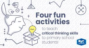 Whether your kid is a tried and true math whiz or in need of a little boost when it comes to trickier concepts, these puzzle and sudoku printables are an excellent tool to get kids excited about math. Four Fun Activities To Teach Critical Thinking Skills R I C Publications