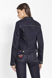 Before dyeing, remove any visibile stains on the jeans. Denim Jacket Rinse Wash Cesar Charles