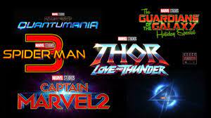 Check out a list of all upcoming marvel movies where you will get to know your favourite superheroes and learn more about the ones you don't know yet. All New Marvel Movies Coming In 2021 2022 Spider Man 3 Thor Love And Thunder Youtube