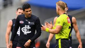 Check out the odds from australia's leading bookies. Afl 2020 Carlton Vs West Coast Free Kicks Holding The Ball David Teague Umpiring Seeking Clarity Confusion Video