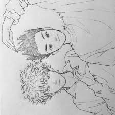 Pu On Instagram The Drawing Looks Better Sideways Hxh Gon Killua Hunterxhunter Fanart Hunter Anime Anime Drawings Sketches Anime Sketch