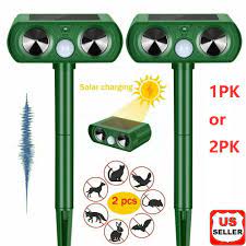 Kcasa effective solar battery powered oudoor ultrasonic animal and pest repeller rodent, raccoon. Zovenchi Outdoor Waterproof Solar Ultrasonic Animal Repeller For Sale Online Ebay