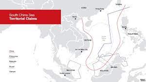 Four years after an international tribunal in the hague ruled that china's claims in the region had no legal basis, the us has for the first time officially made its stance. Map Of South China Sea Territorial Claims Courtesy Vo News U S Embassy Consulates In The United Kingdom