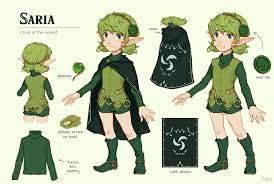 In majora's mask, saria's song appears as the background music for the woods of mystery and when pierre dances with link. Saria By Lulles On Deviantart