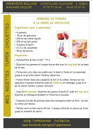 Verrines De Pommes A La Creme De Speculos Recette Tupperware Verrine Pomme Recette Tuperware
